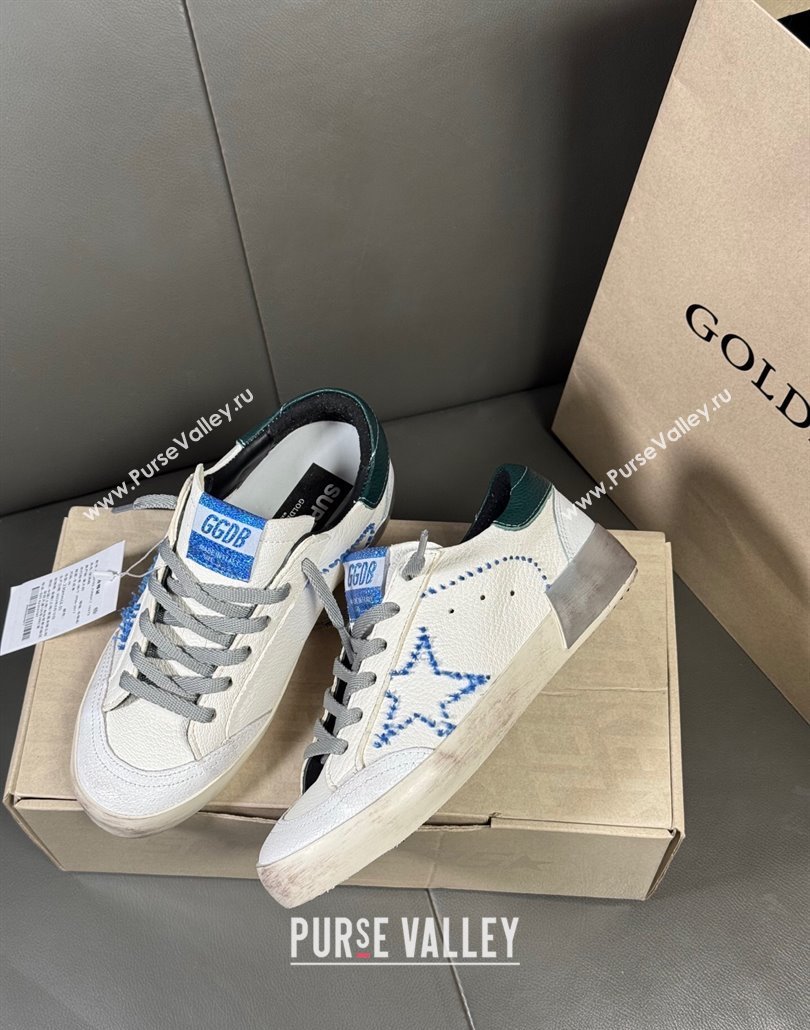 Golden Goose Super-Star Sneakers in nappa with embroidered star and leather heel tab 2025 0429 (MD-250429050)