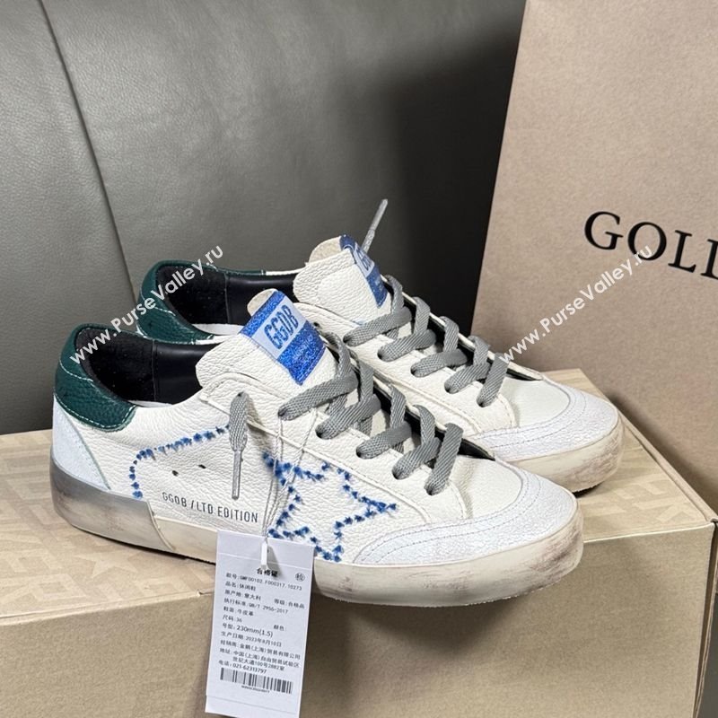 Golden Goose Super-Star Sneakers in nappa with embroidered star and leather heel tab 2025 0429 (MD-250429050)