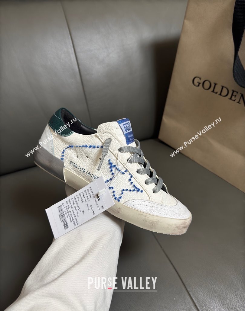 Golden Goose Super-Star Sneakers in nappa with embroidered star and leather heel tab 2025 0429 (MD-250429050)
