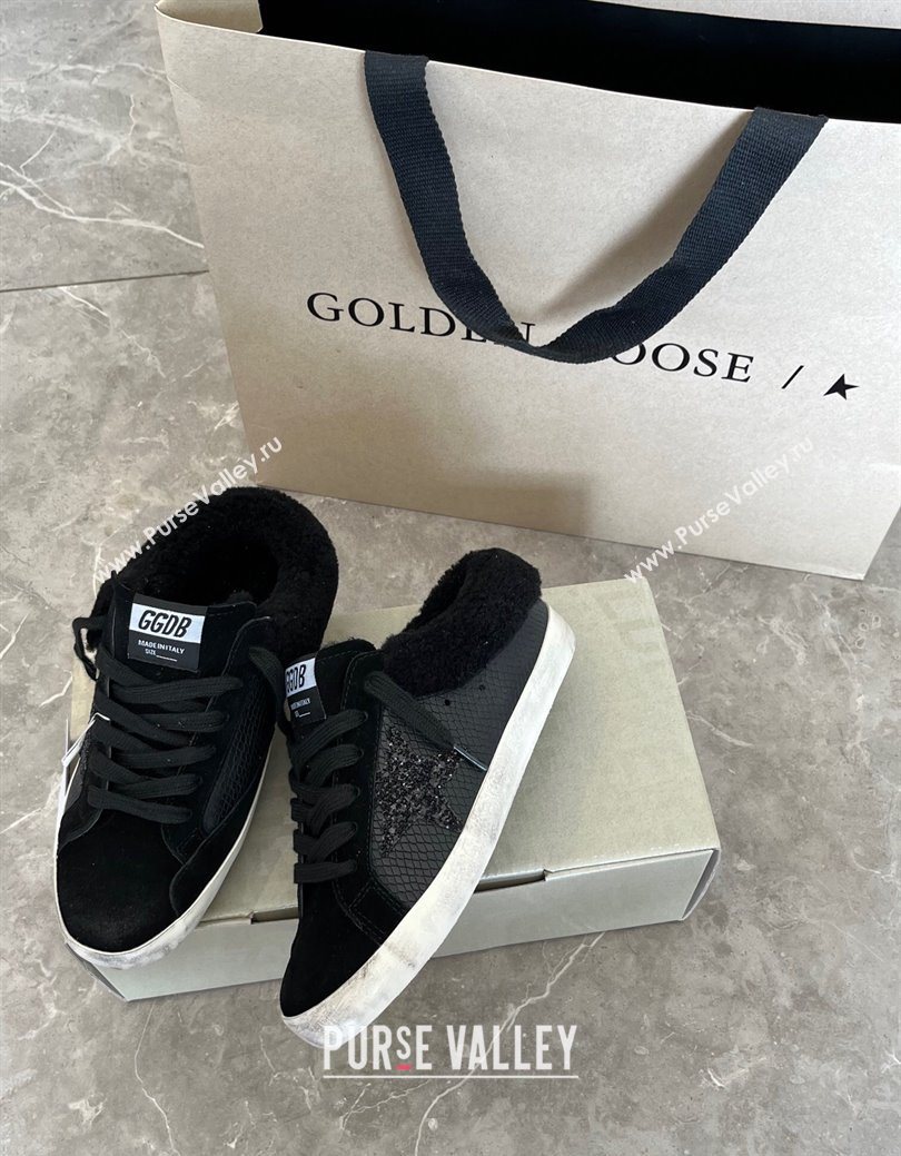 Golden Goose Womens Super-Star Sabots Sneaker in Mesh and Suede 2025 GGDB103102 (MD-251031058)