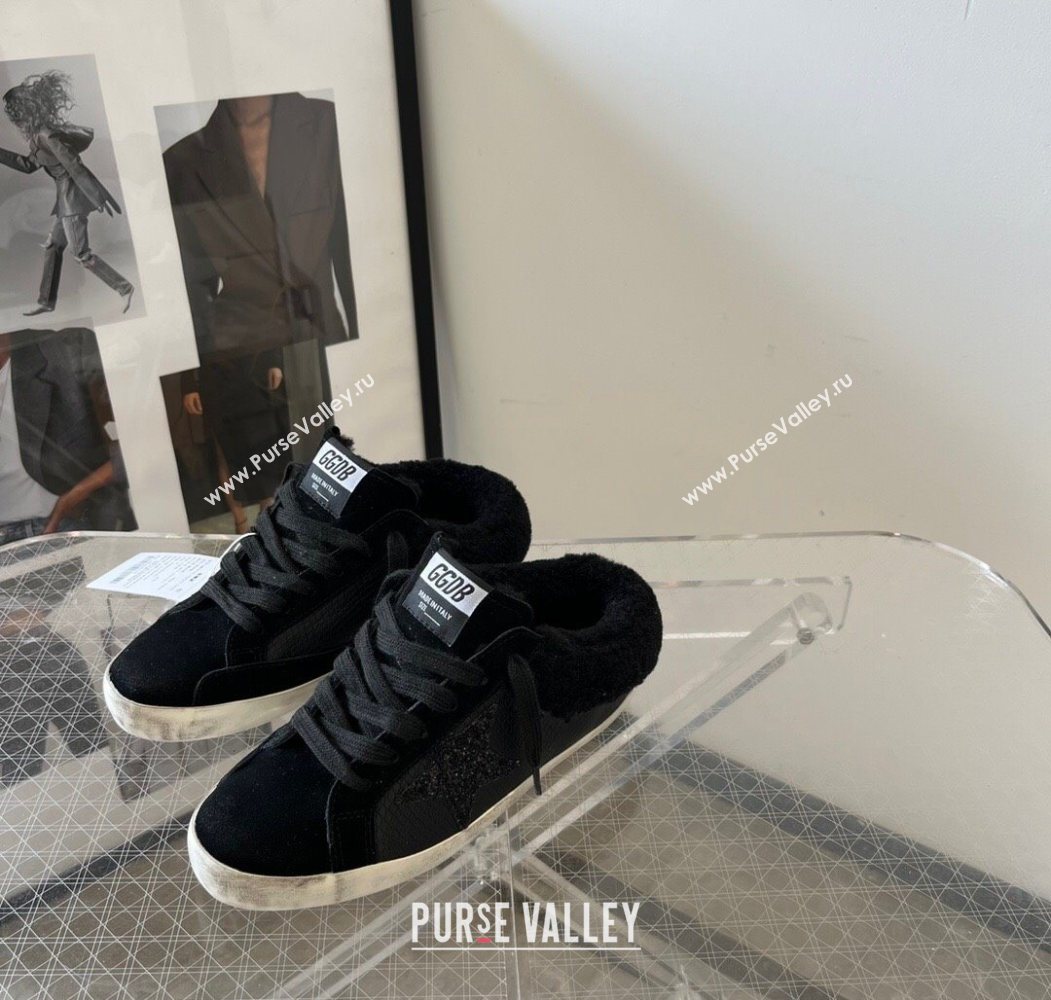 Golden Goose Womens Super-Star Sabots Sneaker in Mesh and Suede 2025 GGDB103102 (MD-251031058)