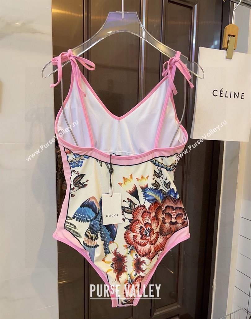 Gucci Printed Swimwear Pink 2024 0308 (WM-240307084)
