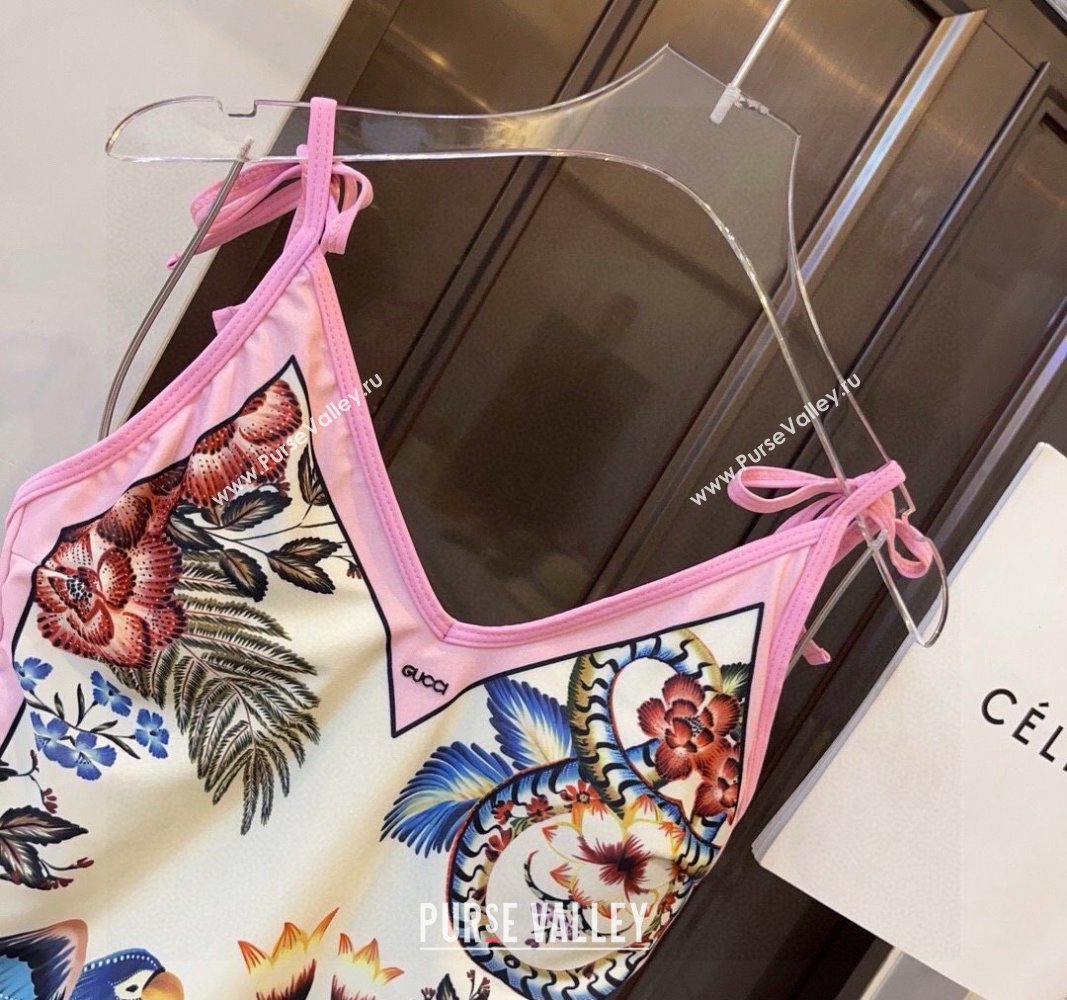 Gucci Printed Swimwear Pink 2024 0308 (WM-240307084)
