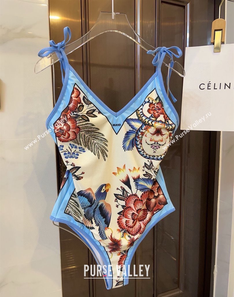 Gucci Printed Swimwear Blue 2024 0308 (WM-240307085)