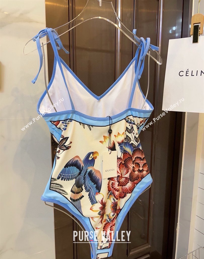 Gucci Printed Swimwear Blue 2024 0308 (WM-240307085)