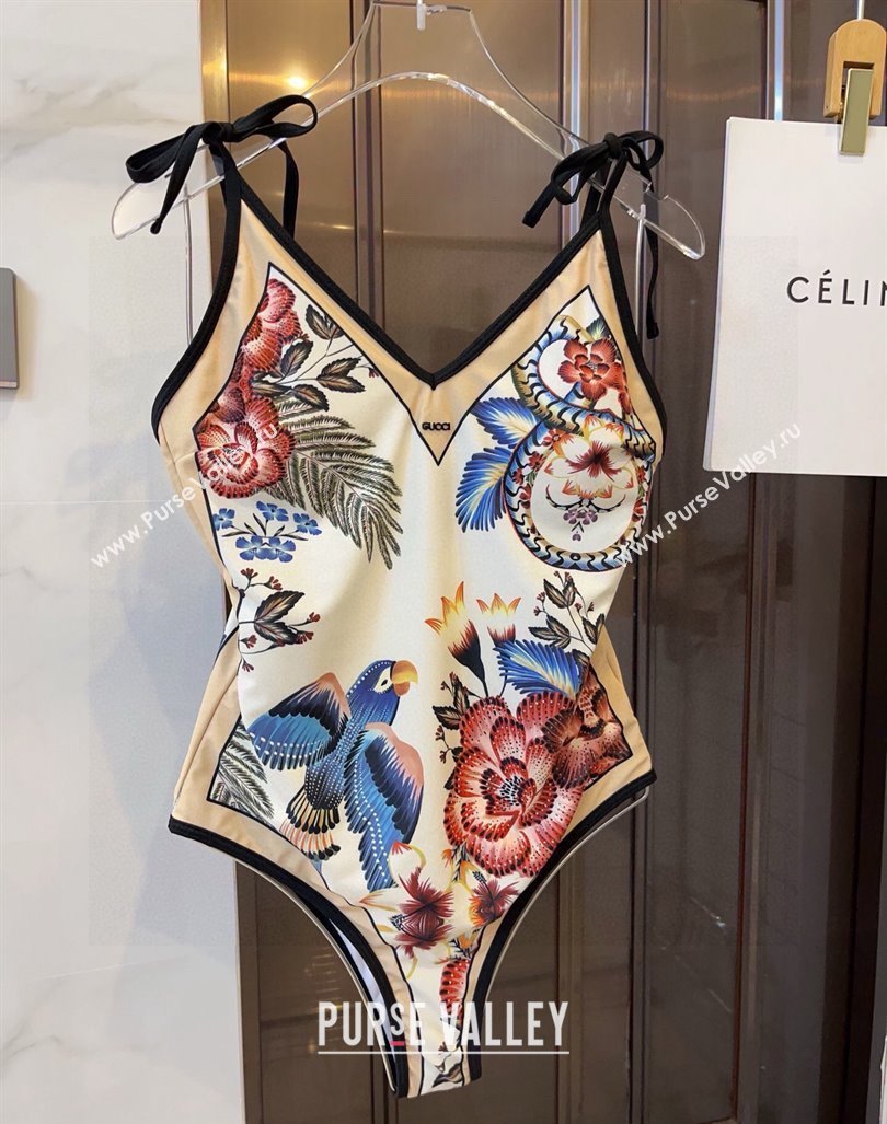 Gucci Printed Swimwear Beige 2024 0308 (WM-240307086)