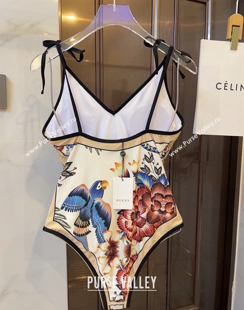 Gucci Printed Swimwear Beige 2024 0308 (WM-240307086)