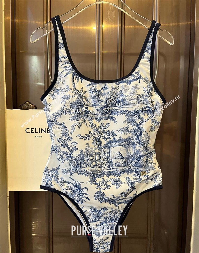 Dolce Gabbana DG Swimwear Light Beige/Blue 2024 0308 (WM-240307088)