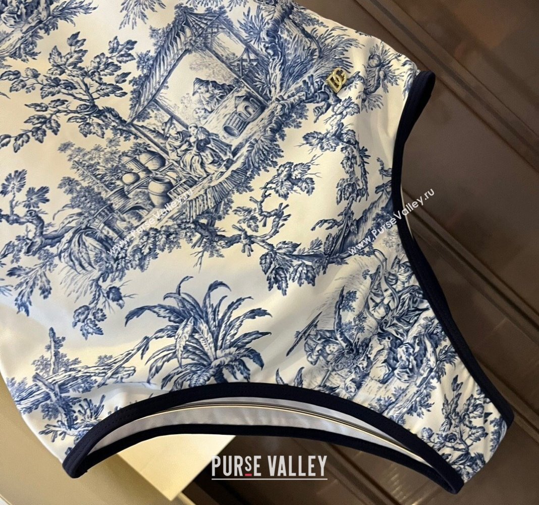 Dolce Gabbana DG Swimwear Light Beige/Blue 2024 0308 (WM-240307088)