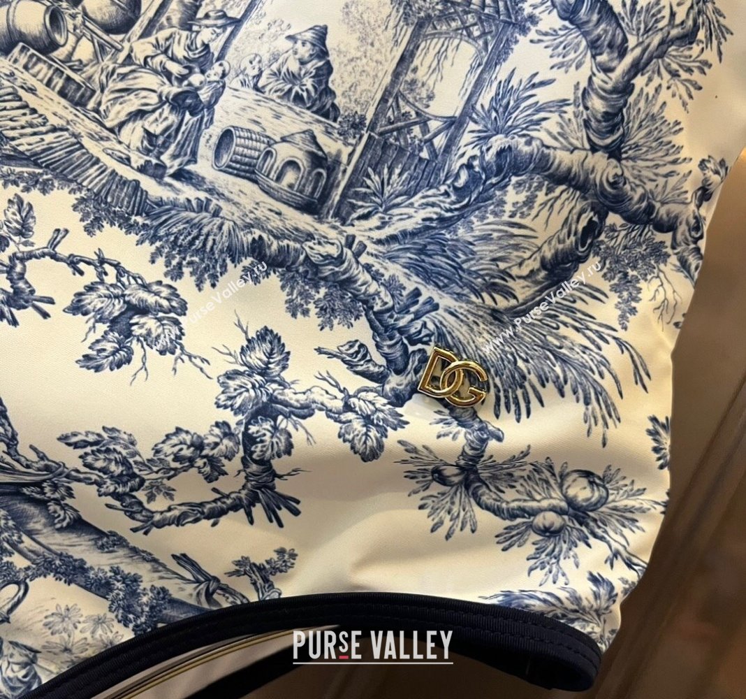 Dolce Gabbana DG Swimwear Light Beige/Blue 2024 0308 (WM-240307088)