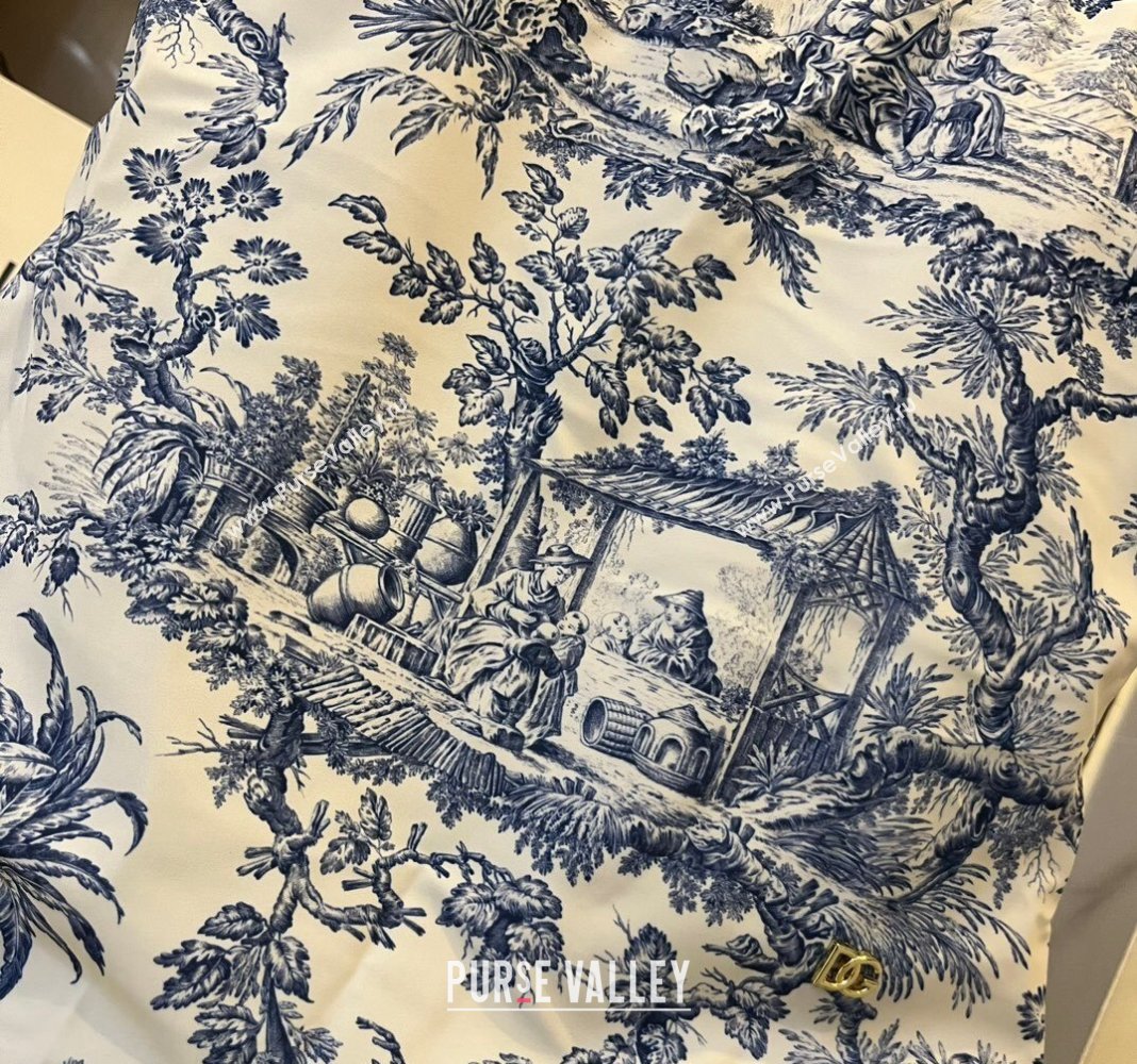 Dolce Gabbana DG Swimwear Light Beige/Blue 2024 0308 (WM-240307088)