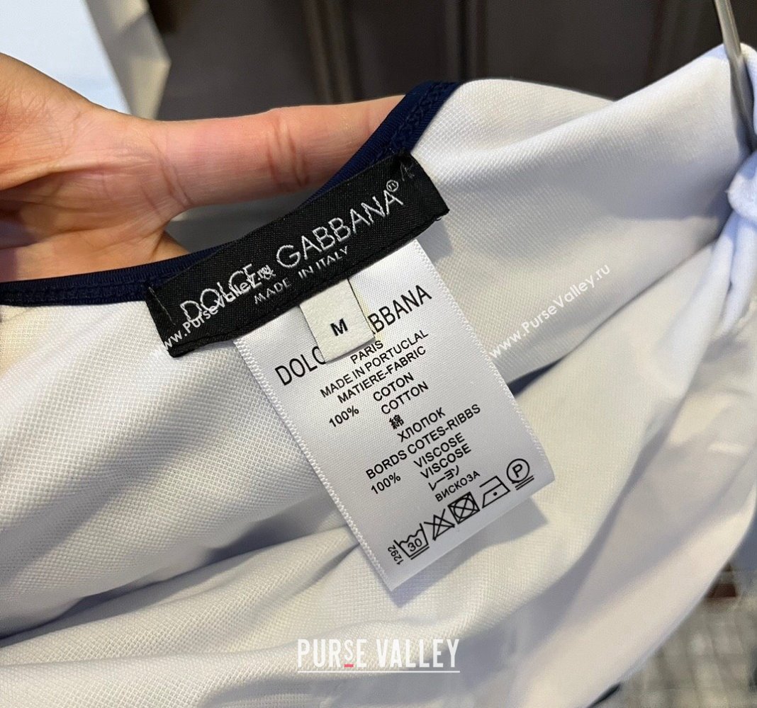 Dolce Gabbana DG Swimwear Light Beige/Blue 2024 0308 (WM-240307088)