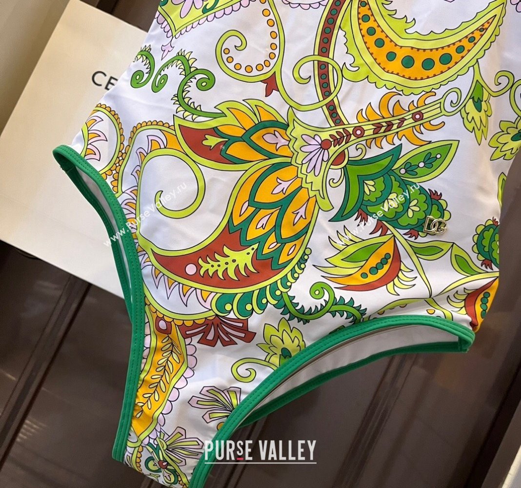 Dolce Gabbana DG Swimwear Green/Multi 2024 0308 (WM-240307089)