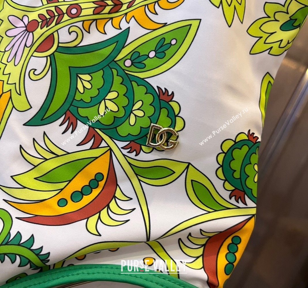 Dolce Gabbana DG Swimwear Green/Multi 2024 0308 (WM-240307089)