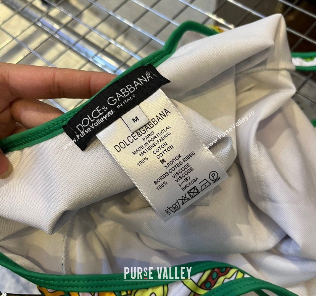 Dolce Gabbana DG Swimwear Green/Multi 2024 0308 (WM-240307089)