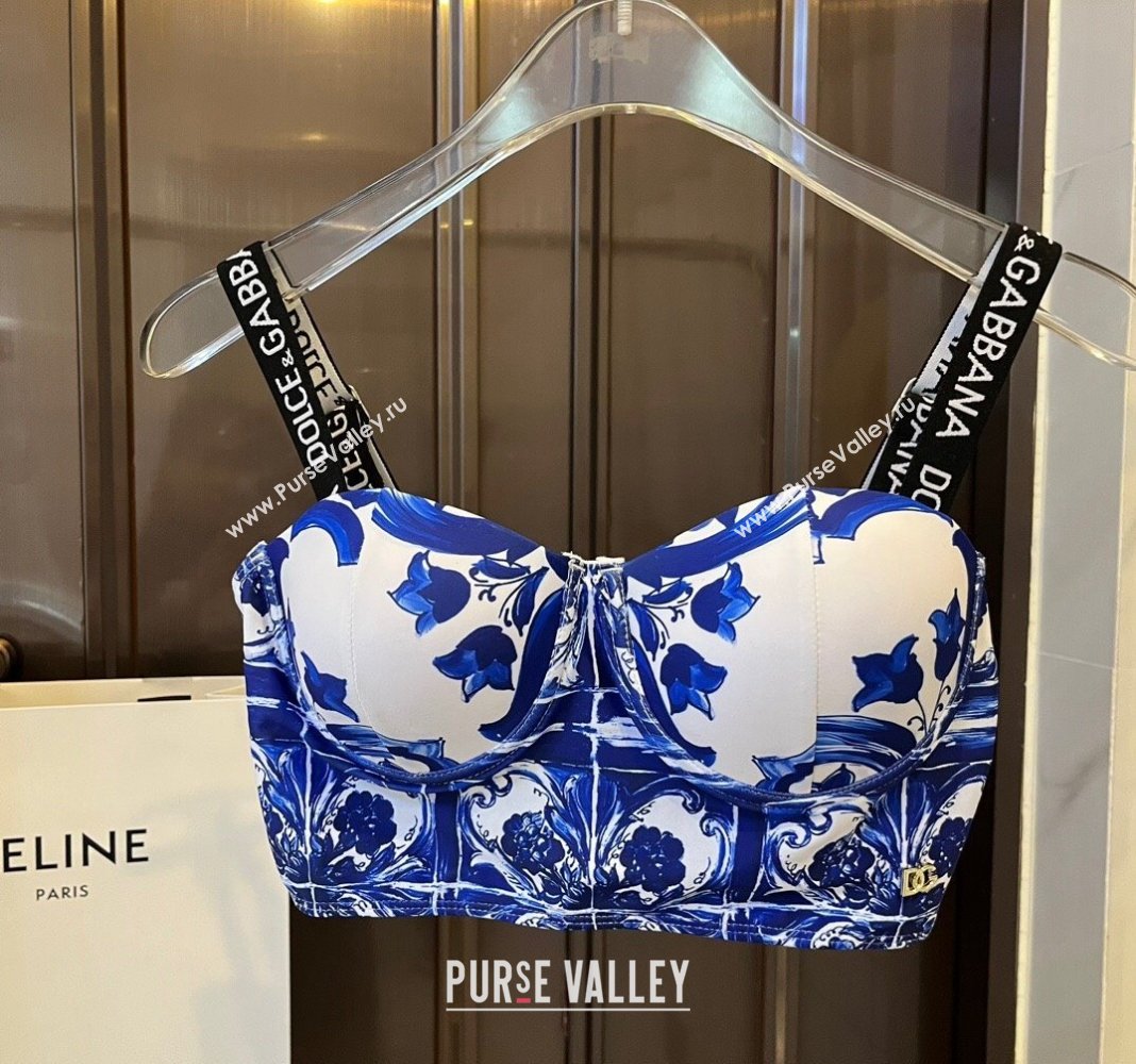 Dolce Gabbana DG Two Pieces Swimwear Blue 2024 0308 (WM-240307091)