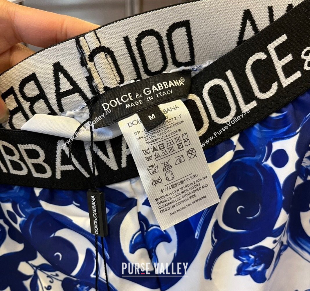 Dolce Gabbana DG Two Pieces Swimwear Blue 2024 0308 (WM-240307091)