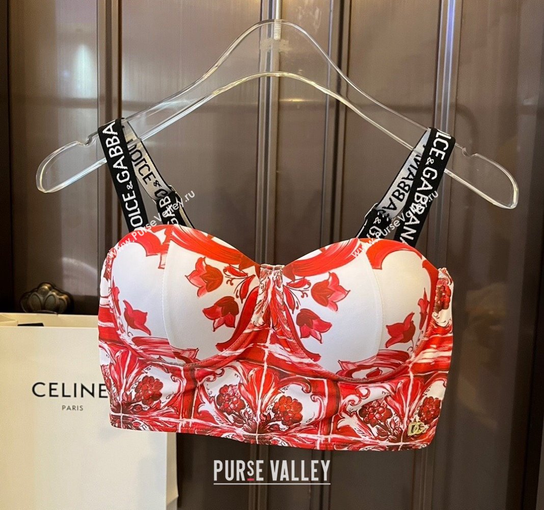 Dolce Gabbana DG Two Pieces Swimwear Red 2024 0308 (WM-240307092)