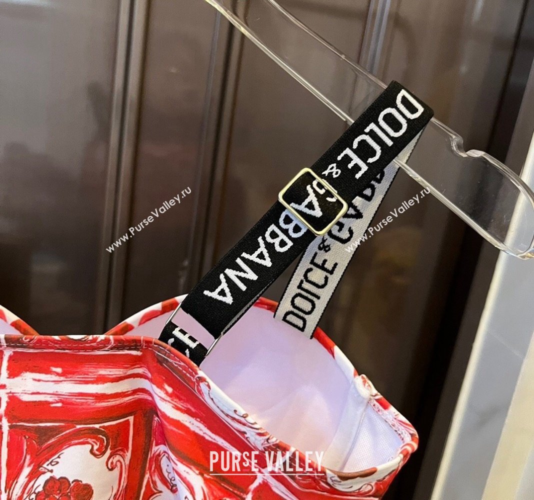 Dolce Gabbana DG Two Pieces Swimwear Red 2024 0308 (WM-240307092)