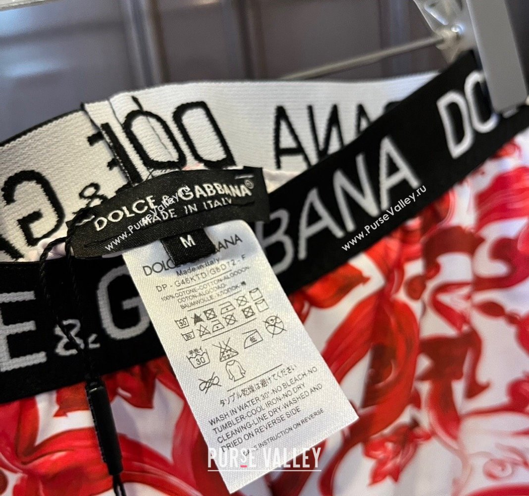 Dolce Gabbana DG Two Pieces Swimwear Red 2024 0308 (WM-240307092)