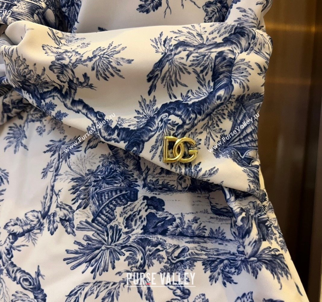 Dolce Gabbana DG Knot Swimwear Blue 2024 0308 (WM-240307096)