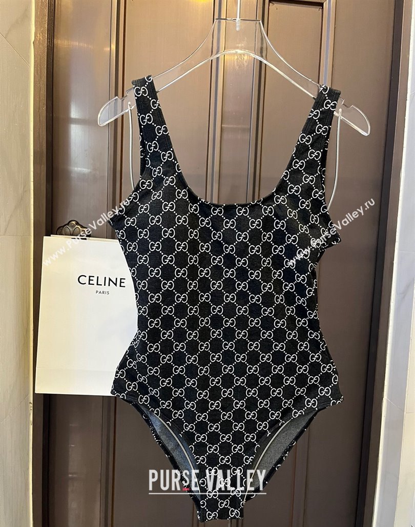 Gucci GG Allover Swimwear White/Black 2024 0308 (WM-240307080)