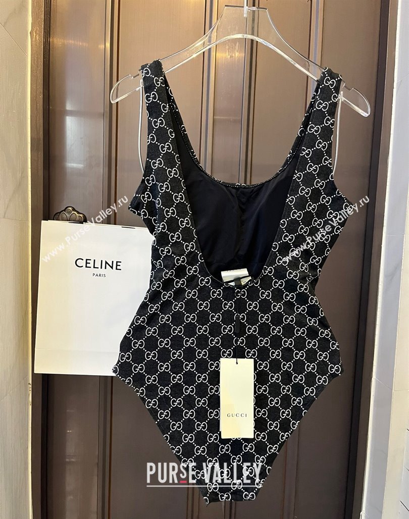 Gucci GG Allover Swimwear White/Black 2024 0308 (WM-240307080)