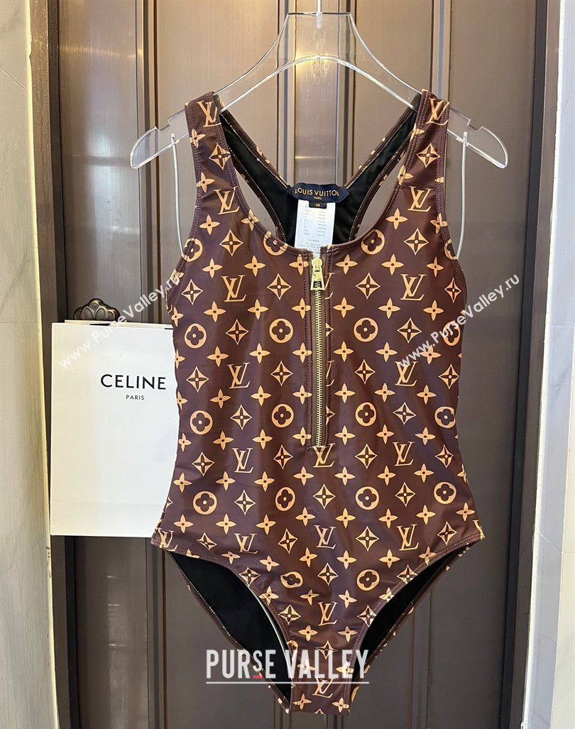 Louis Vuitton Monogram Swimwear with Zip 2024 0308 (WM-240307081)