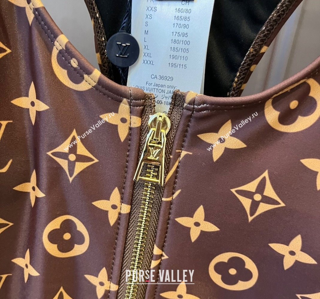 Louis Vuitton Monogram Swimwear with Zip 2024 0308 (WM-240307081)