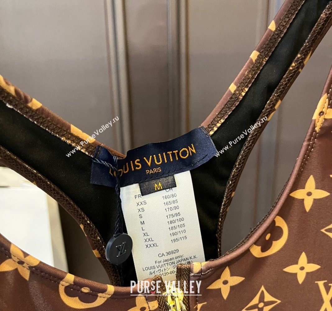 Louis Vuitton Monogram Swimwear with Zip 2024 0308 (WM-240307081)
