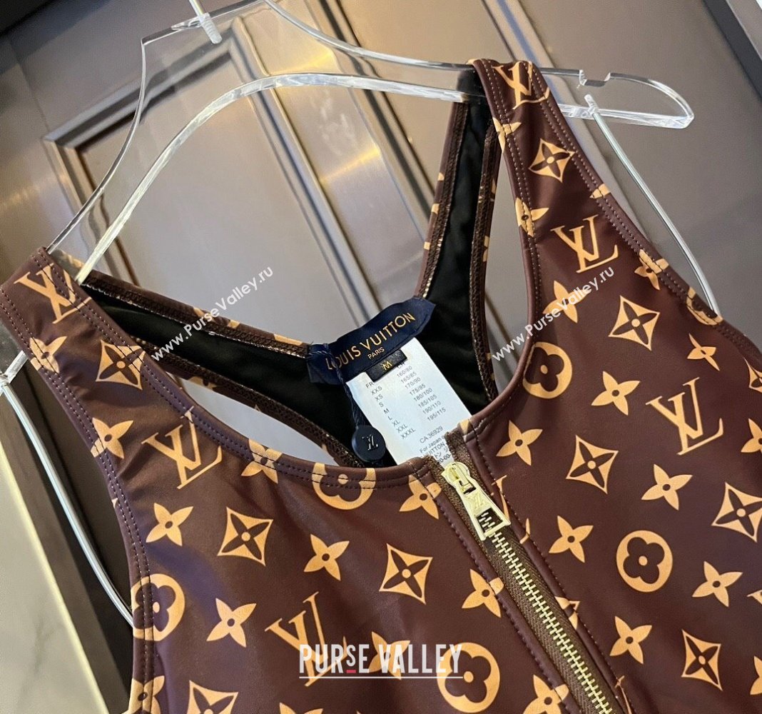 Louis Vuitton Monogram Swimwear with Zip 2024 0308 (WM-240307081)