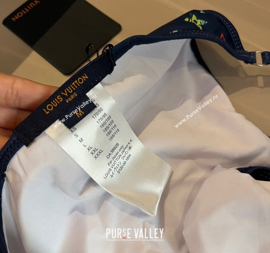 Louis Vuitton Swimwear Navy Blue 2024 CH040116 (WM-240401046)