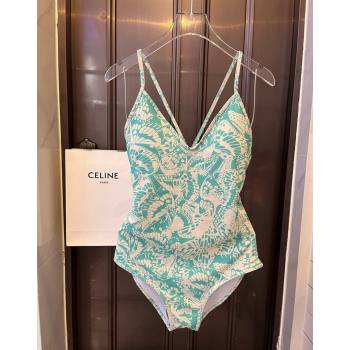 Dior Butterfly Swimwear Green 2024 CH0401 (WM-240401061)