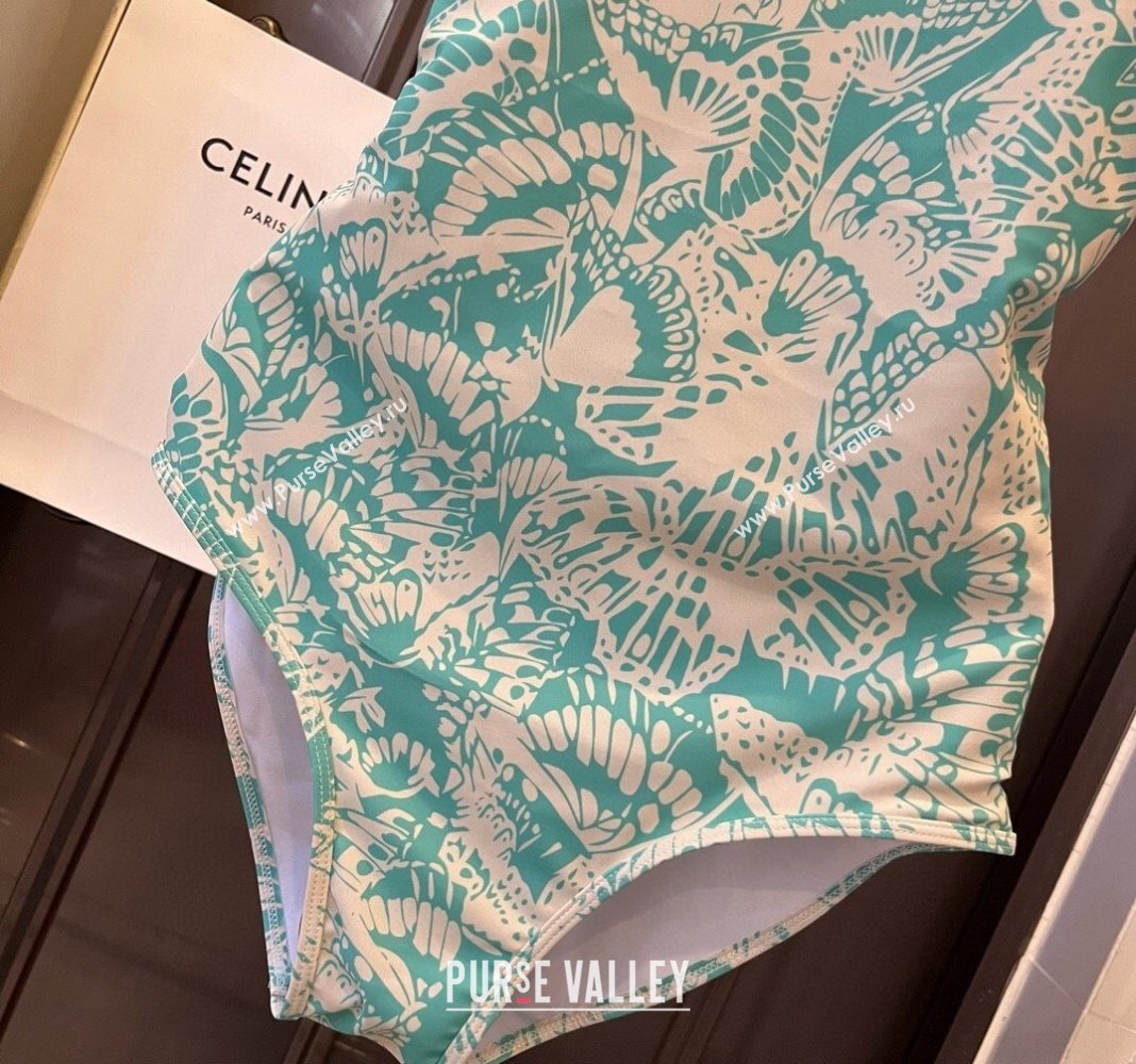 Dior Butterfly Swimwear Green 2024 CH0401 (WM-240401061)