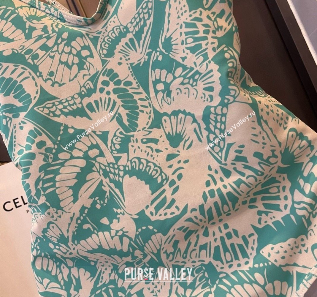 Dior Butterfly Swimwear Green 2024 CH0401 (WM-240401061)