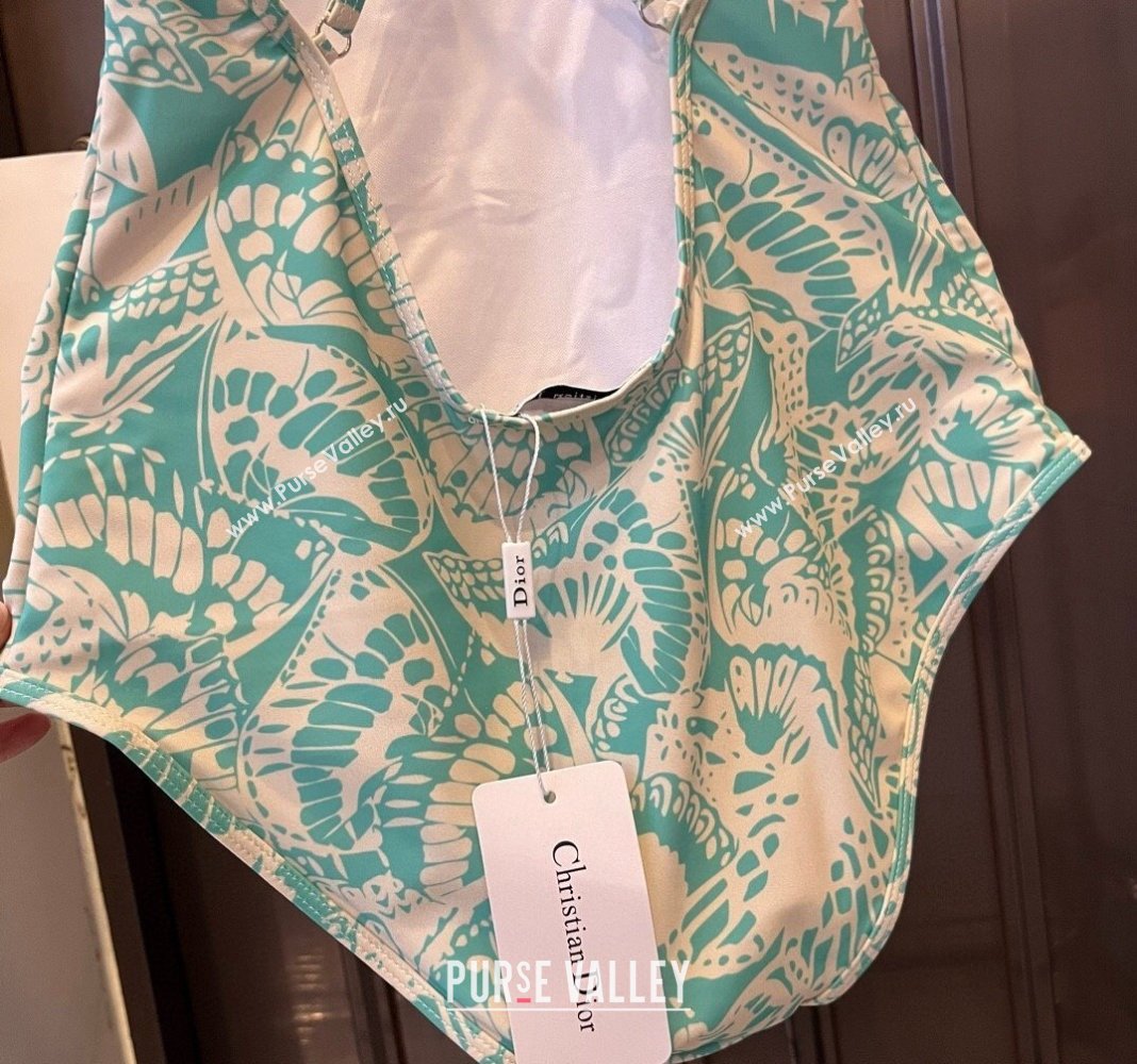 Dior Butterfly Swimwear Green 2024 CH0401 (WM-240401061)