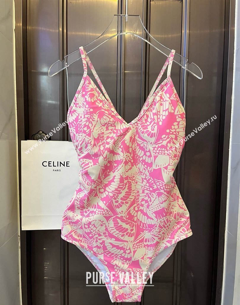 Dior Butterfly Swimwear Pink 2024 CH0401 (WM-240401062)