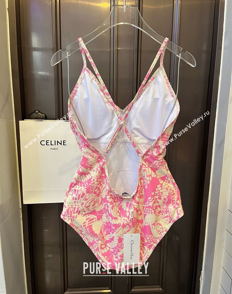 Dior Butterfly Swimwear Pink 2024 CH0401 (WM-240401062)