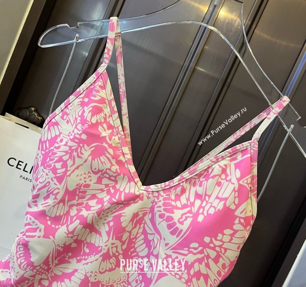 Dior Butterfly Swimwear Pink 2024 CH0401 (WM-240401062)