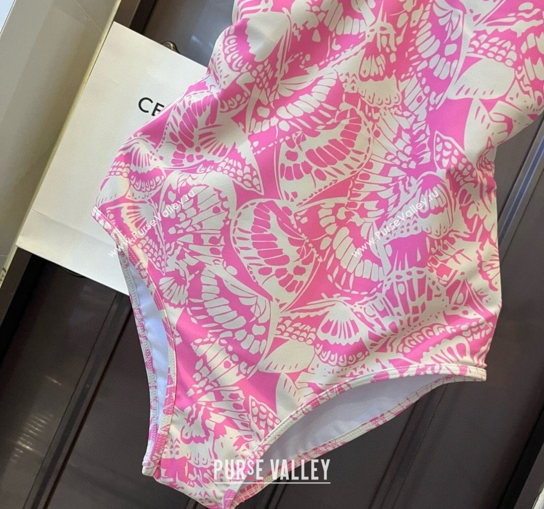 Dior Butterfly Swimwear Pink 2024 CH0401 (WM-240401062)