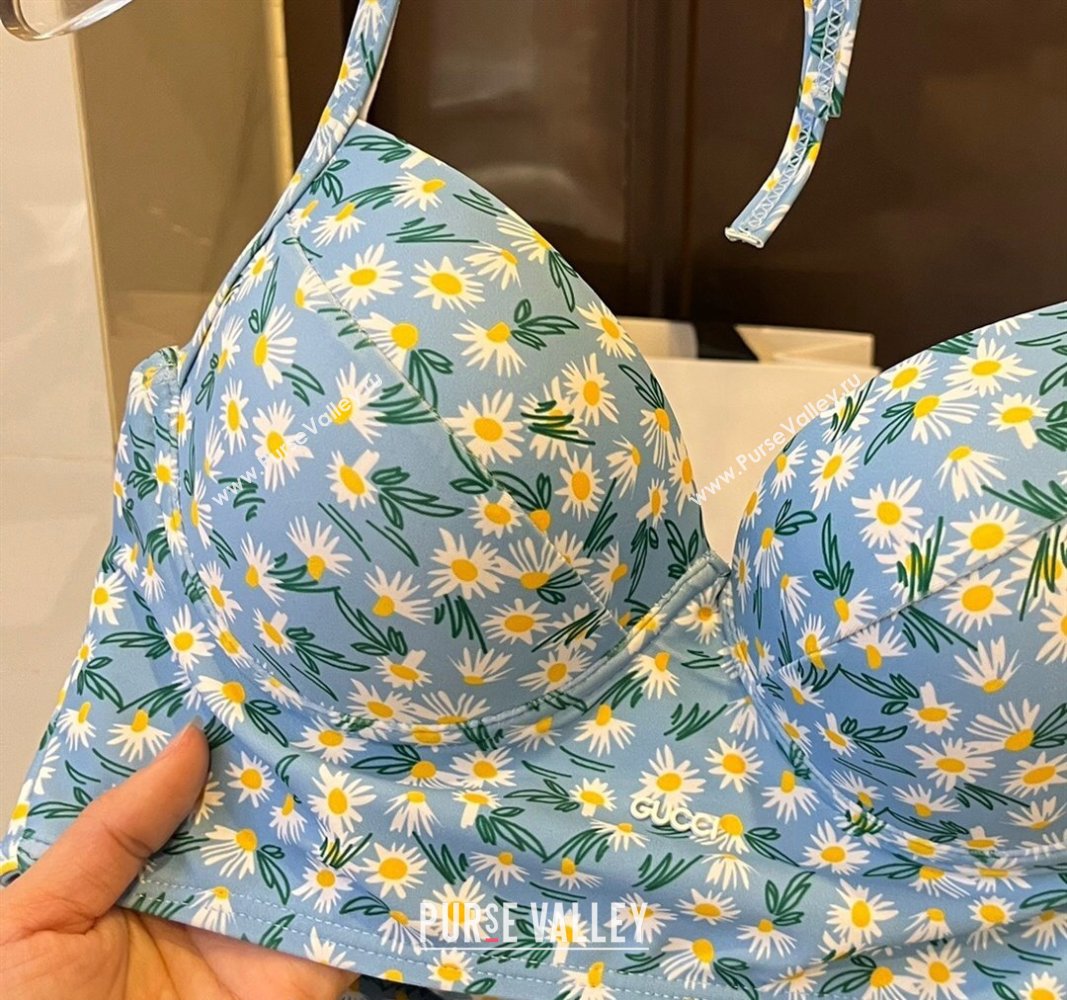 Gucci Daisy Swimwear Blue 2024 CH0401 (WM-240401063)
