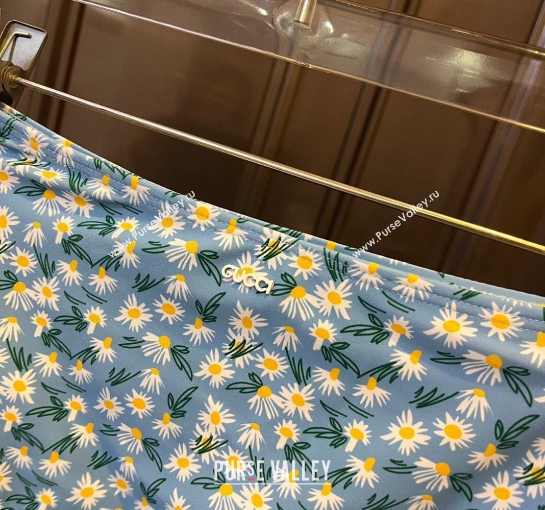 Gucci Daisy Swimwear Blue 2024 CH0401 (WM-240401063)