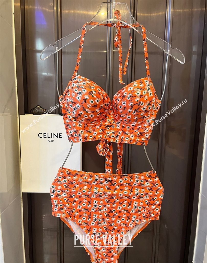Gucci Daisy Swimwear Orange 2024 CH0401 (WM-240401064)