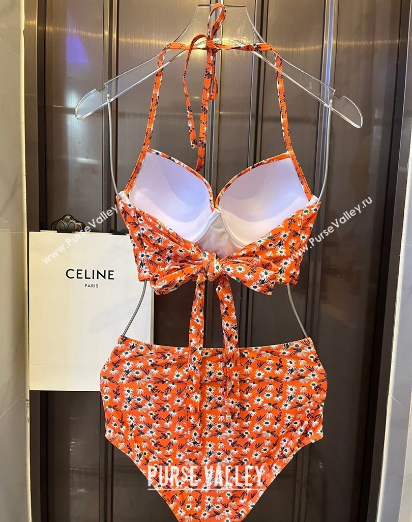 Gucci Daisy Swimwear Orange 2024 CH0401 (WM-240401064)