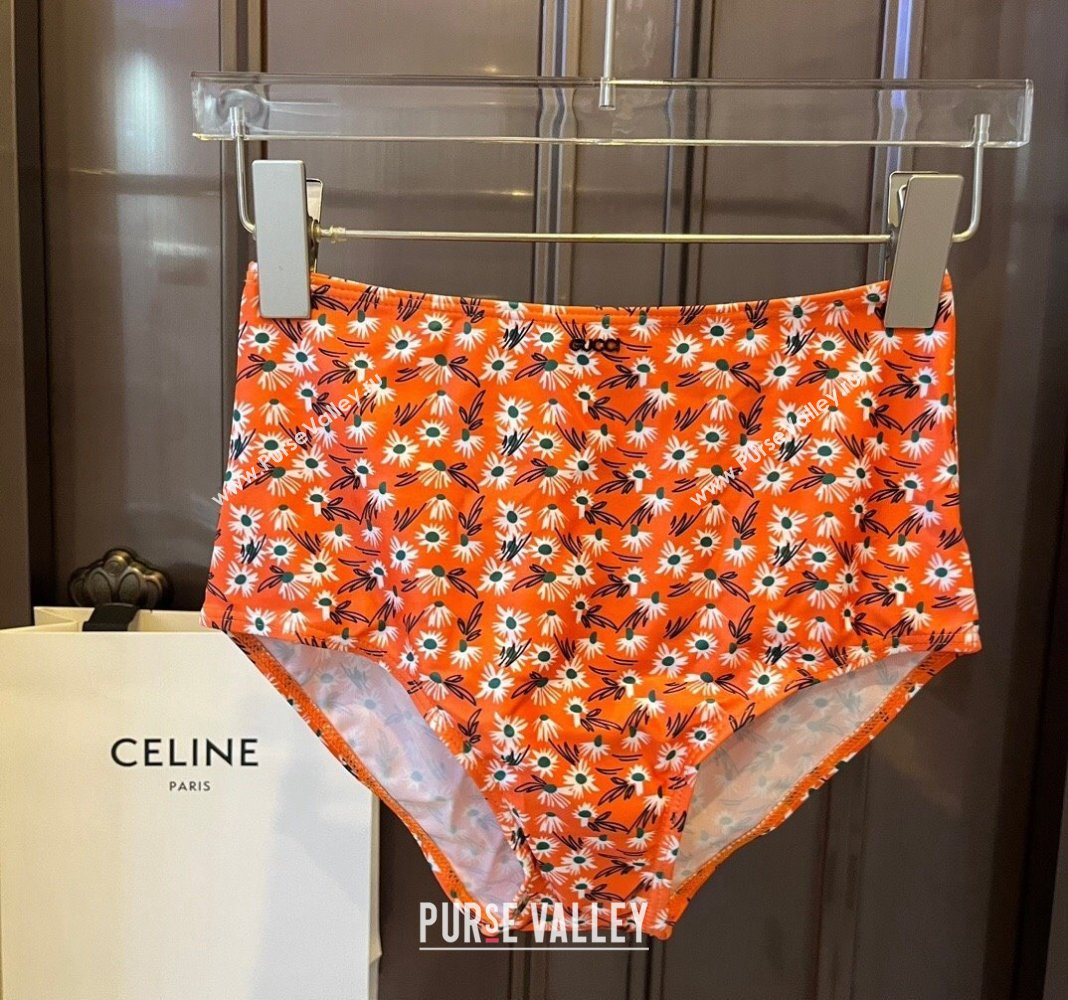 Gucci Daisy Swimwear Orange 2024 CH0401 (WM-240401064)