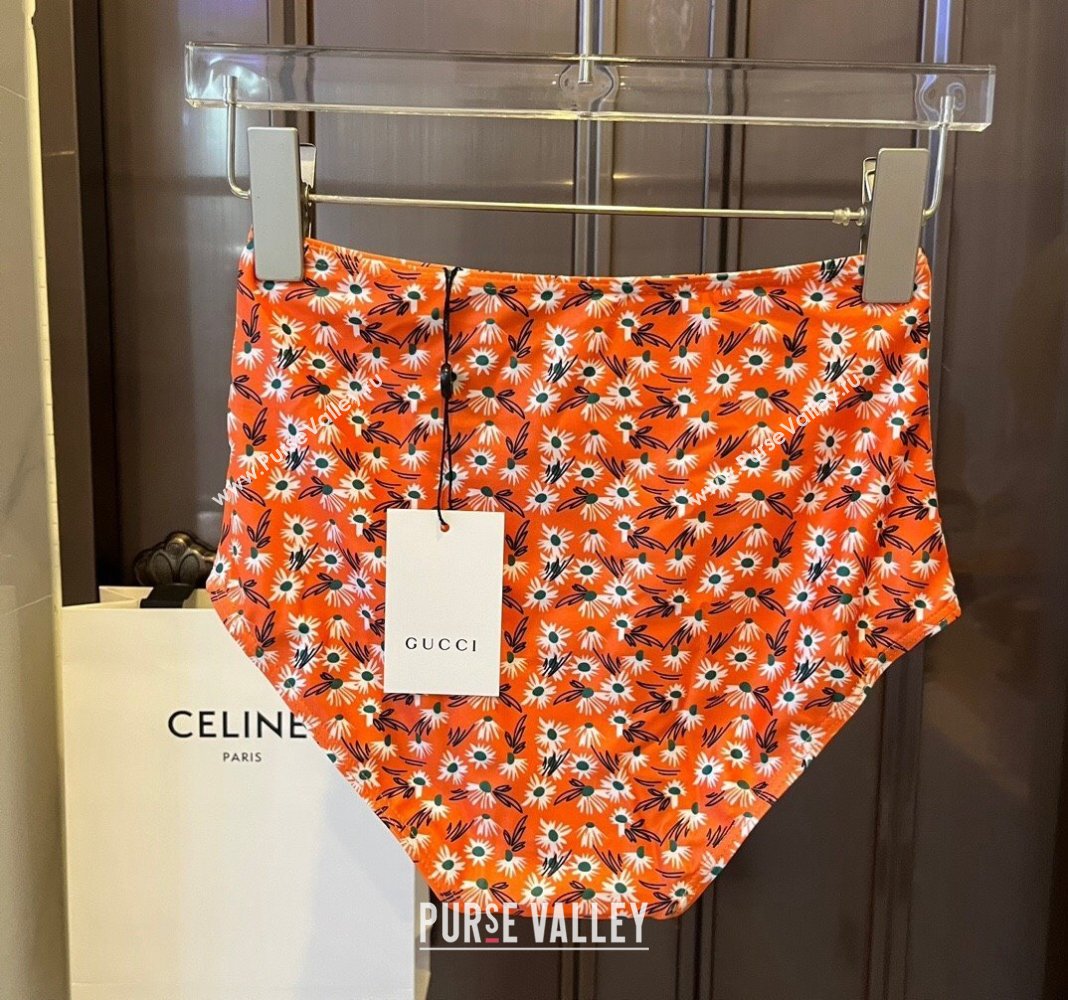 Gucci Daisy Swimwear Orange 2024 CH0401 (WM-240401064)