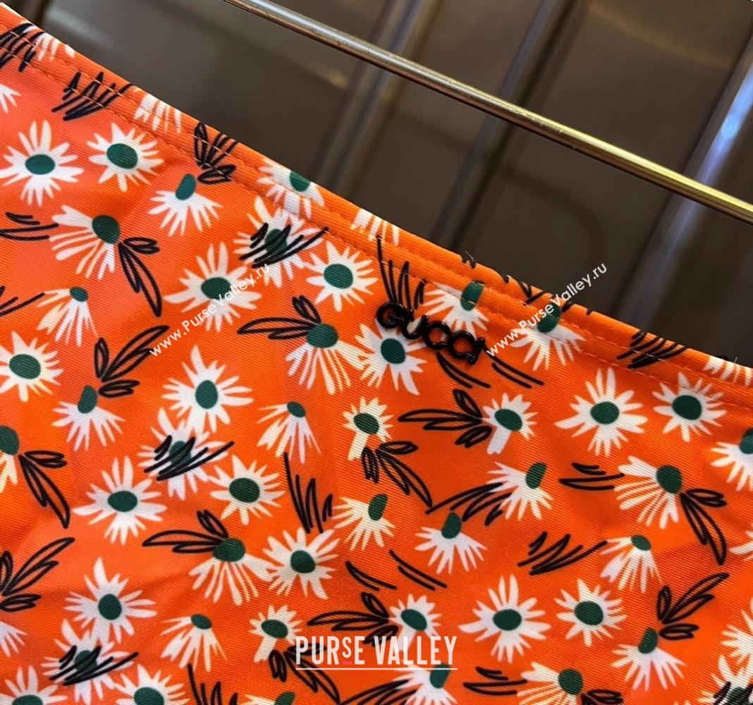 Gucci Daisy Swimwear Orange 2024 CH0401 (WM-240401064)