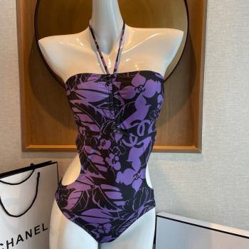 Chanel Swimwear Purple 2024 CH040137 (A-240401067)