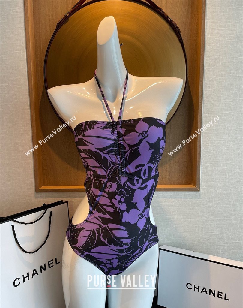 Chanel Swimwear Purple 2024 CH040137 (A-240401067)