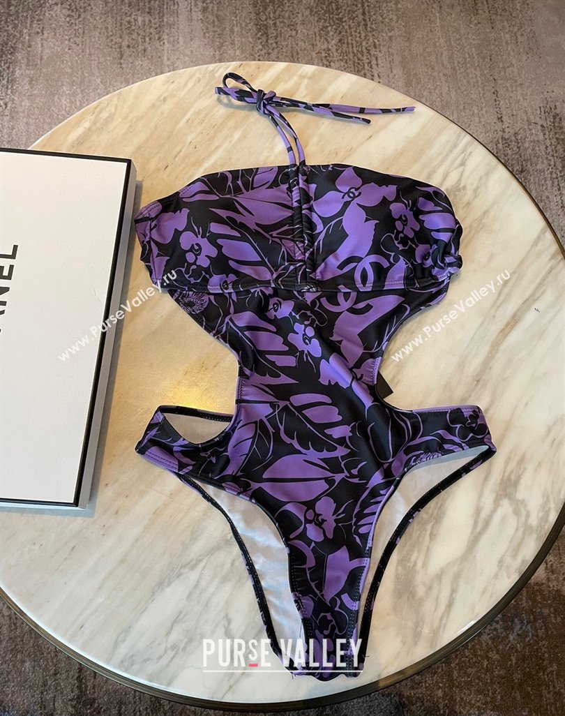 Chanel Swimwear Purple 2024 CH040137 (A-240401067)